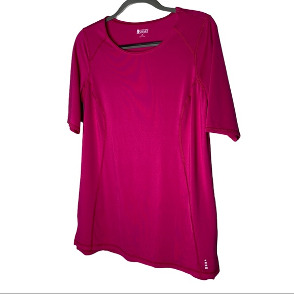 Land’s End Sport Women's T-shirt Pink Size Medium - Picture 2 of 7